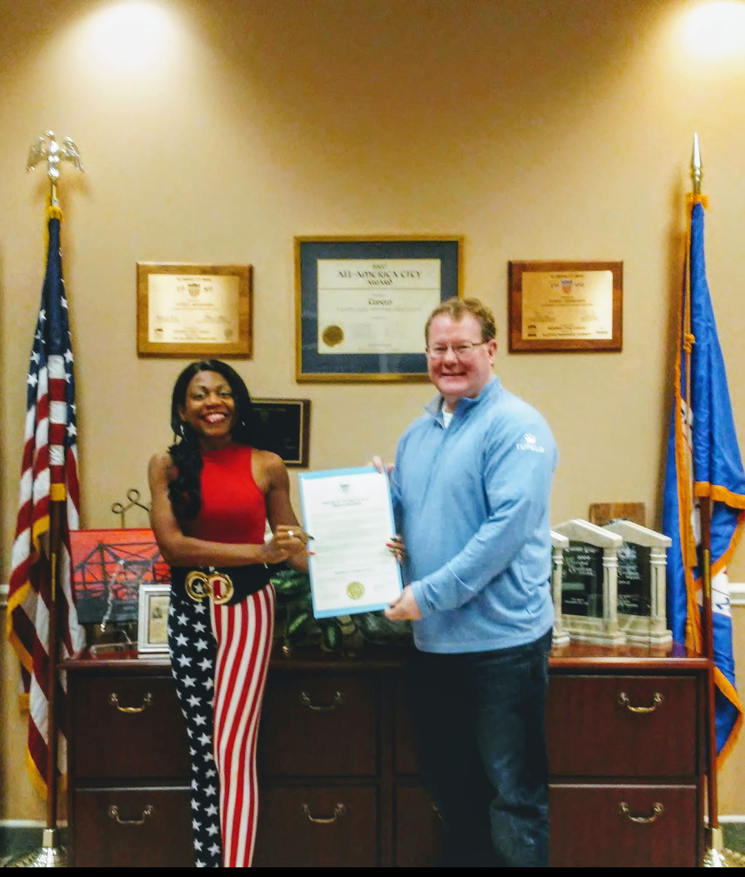 Activist Greshun De Bouse, Mayor Tupelo MS